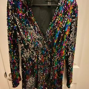 Forever 21 Sequin Romper